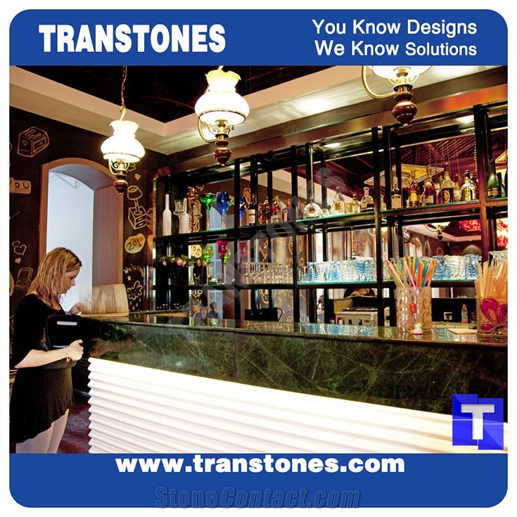 Artificial Marble Bar Tops,Reception Desk