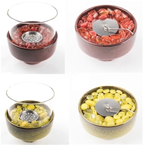 Ceramic ﬁrebowl, Fire Pit