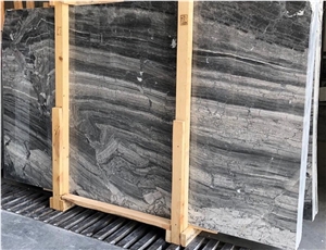 Titanium Grey Marble Slabs