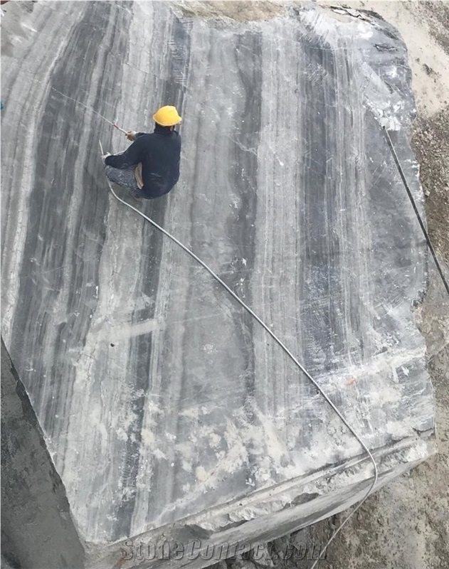 Titanium Grey Marble Slabs