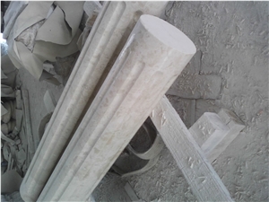 Roman Style and Carved Sculptured Columns Pillars