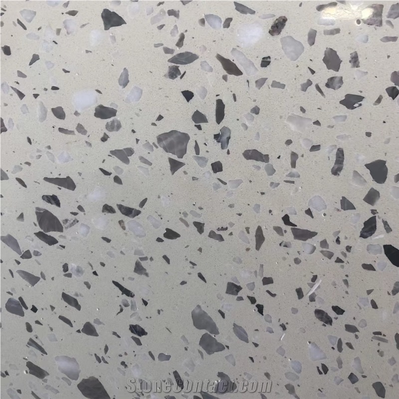Terrazzo Tile Commercial Project Kitchen Floor Pattern