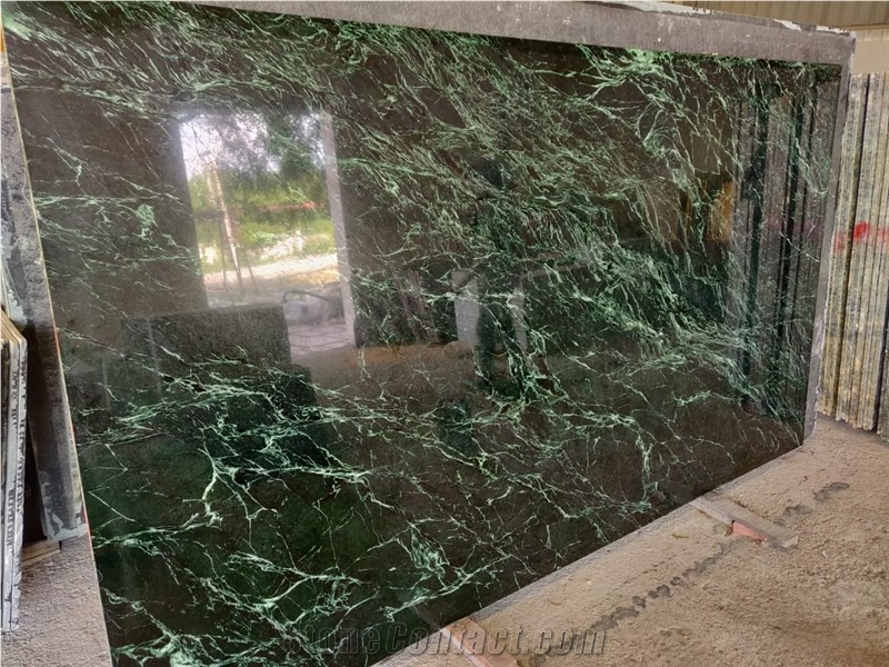 Spider Green Marble Slabs Spider Gold
