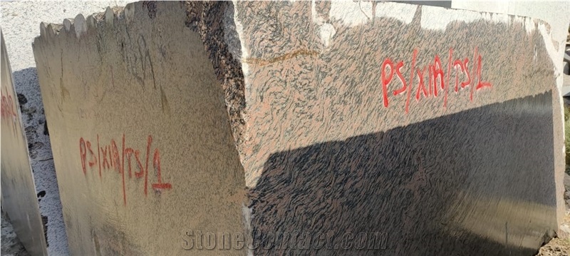 Tiger Skin Granite Blocks
