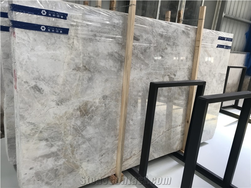 China Vatican Ashes Yabo Grey Marble Big Slabs