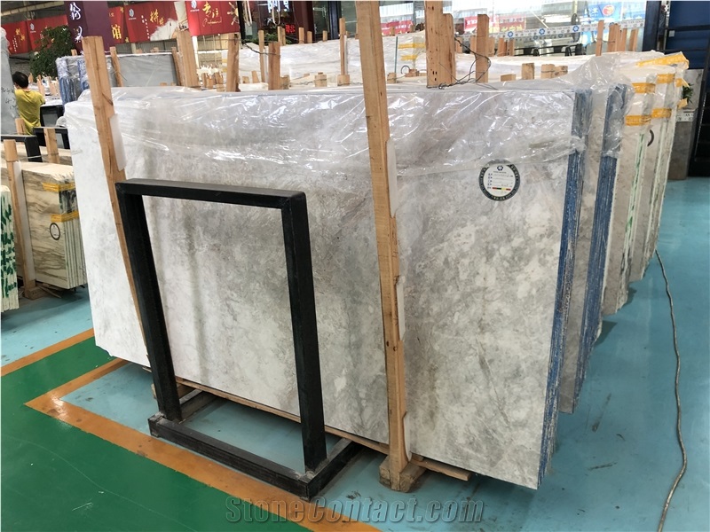 China Vatican Ashes Yabo Grey Marble Big Slabs