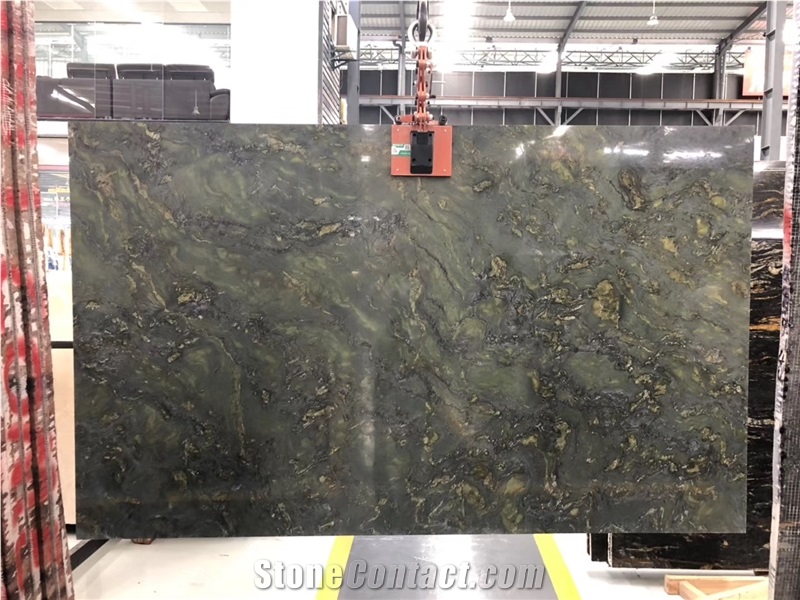 Dream Green Natural Marble Slabs Polished 2cm Tile
