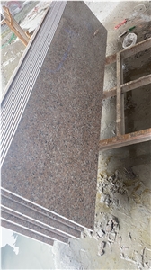 Imperial Red Granite Polished Slabs Flooring Tiles