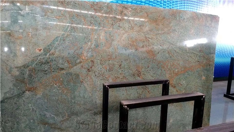 Iran Turquoise Granite Green-Blue Stone Slabs