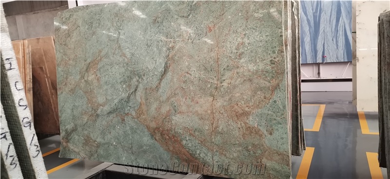 Iran Turquoise Granite Green-Blue Stone Slabs