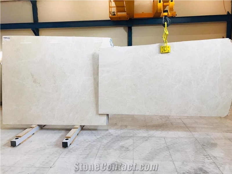 Burdur Spider Cream Beige Marble Slabs