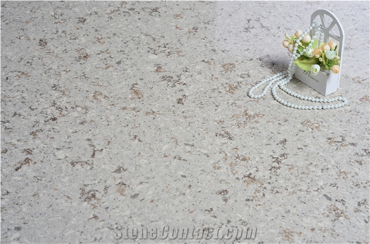 Beautiful Amazon Beige Quartz Stone