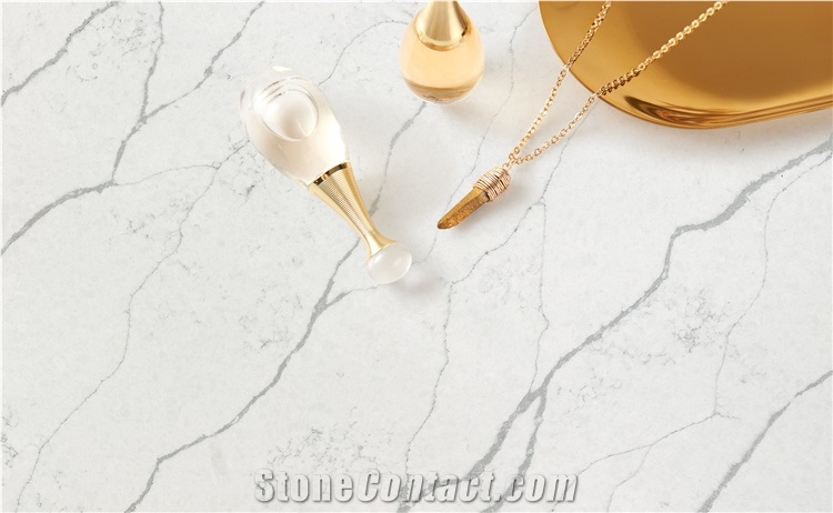 Calacatta Artificial Stone for Interior Decoration