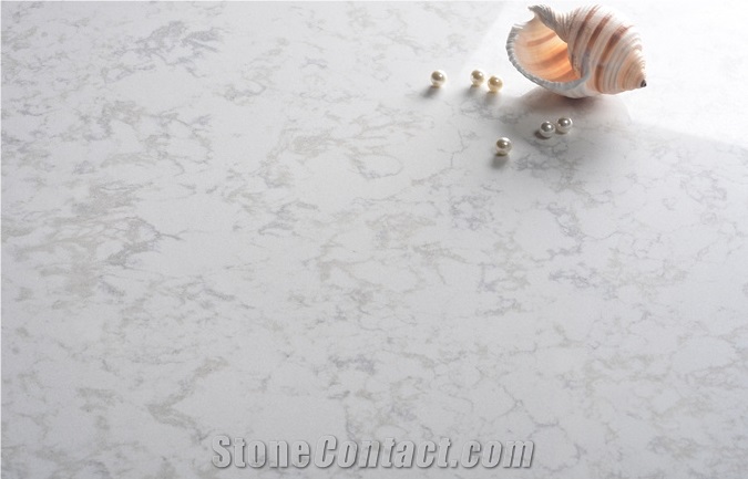 Calacatta White Artificial Stone for Countertops