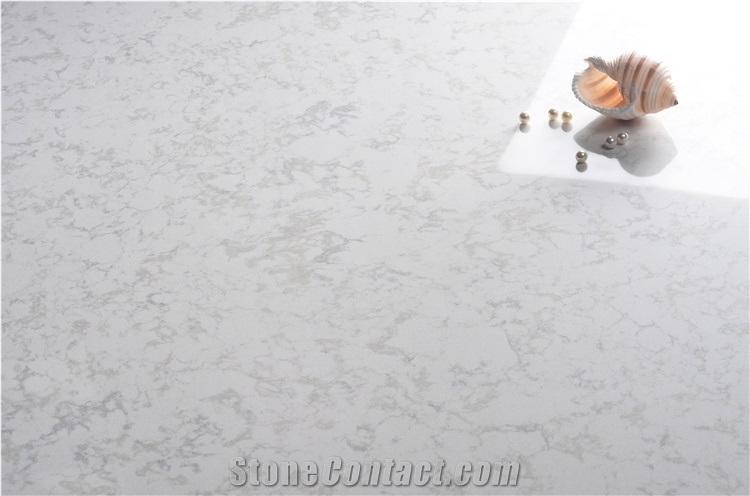 Calacatta White Artificial Stone for Countertops