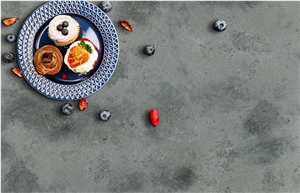 Cement Grey Artificial Marble for Countertops