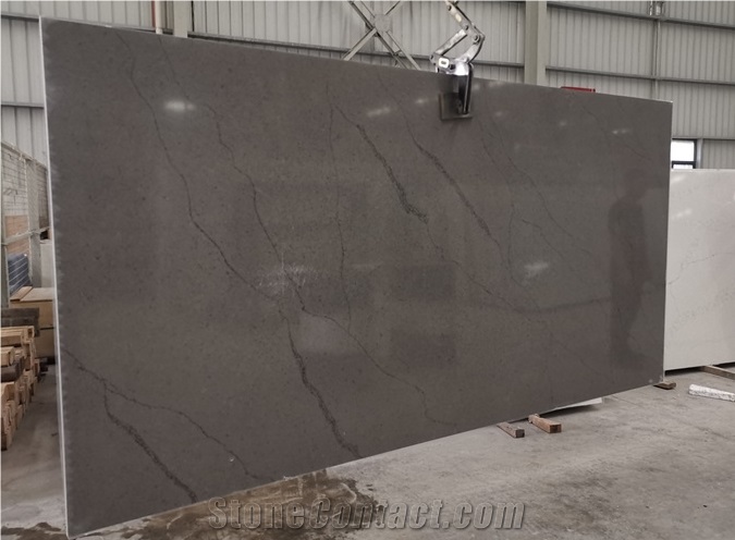 High Quality Black Quartz Slabs for Tops