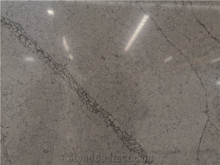 High Quality Black Quartz Slabs for Tops