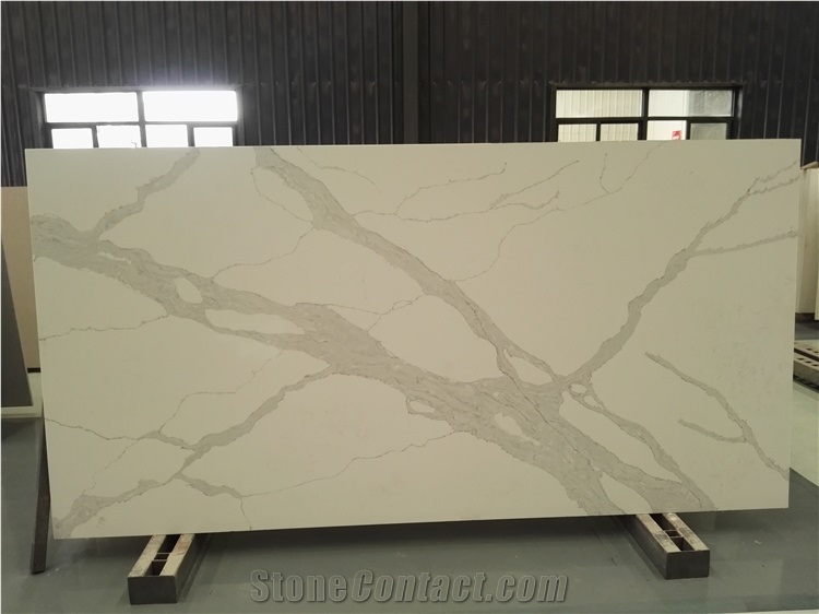 Popular Polished Quartz Slabs for Indoor Design