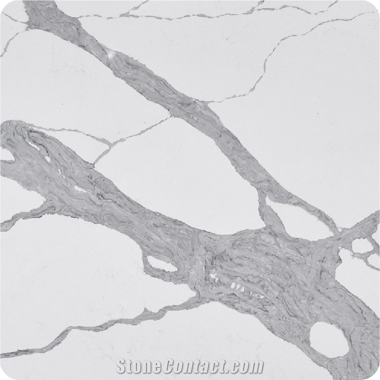 Popular Polished Quartz Slabs for Indoor Design