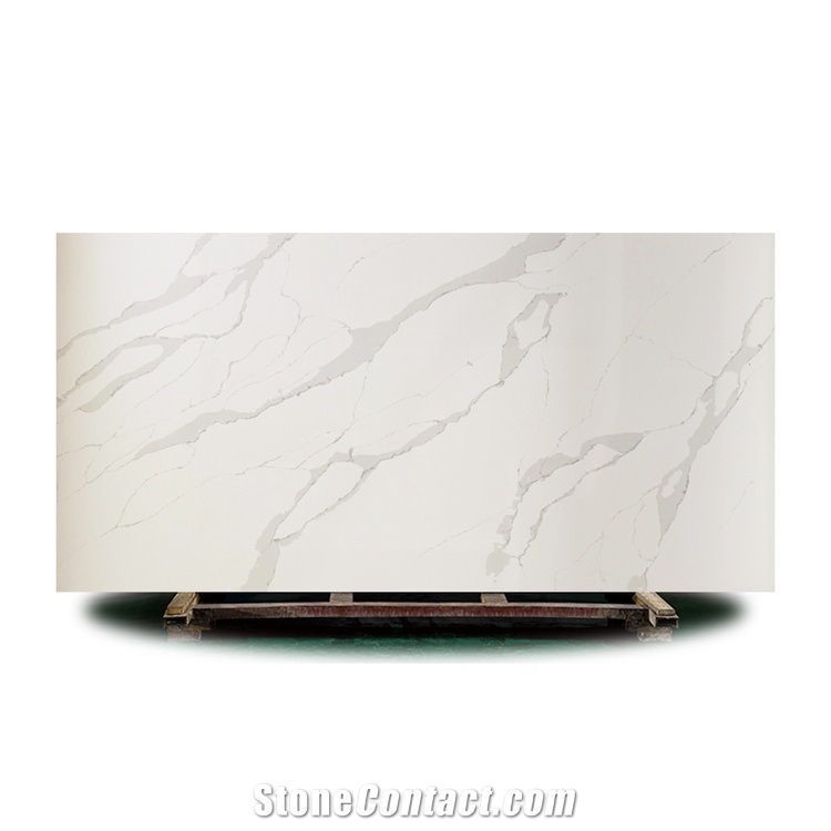 Unique White Quartz Slabs for Interior Design