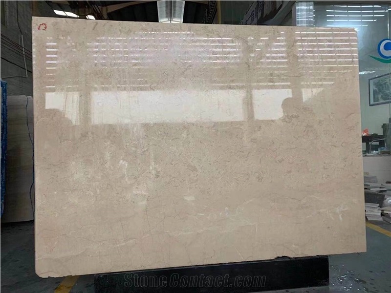 Polished Noah Beige Marble for Interior Design