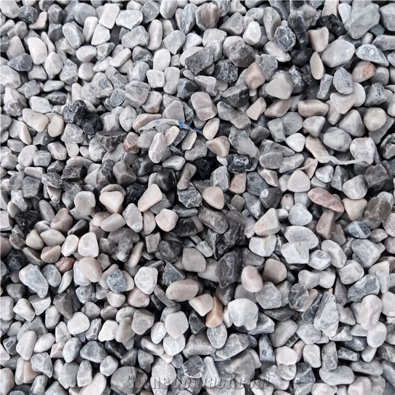 Factory Pebble Yellow Color Pebble Tumbled Stone