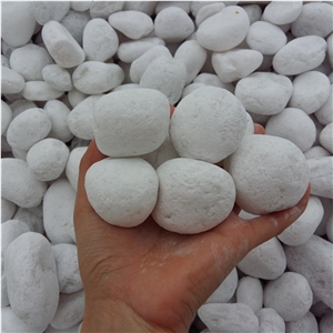 Factory Pebble Yellow Color Pebble Tumbled Stone