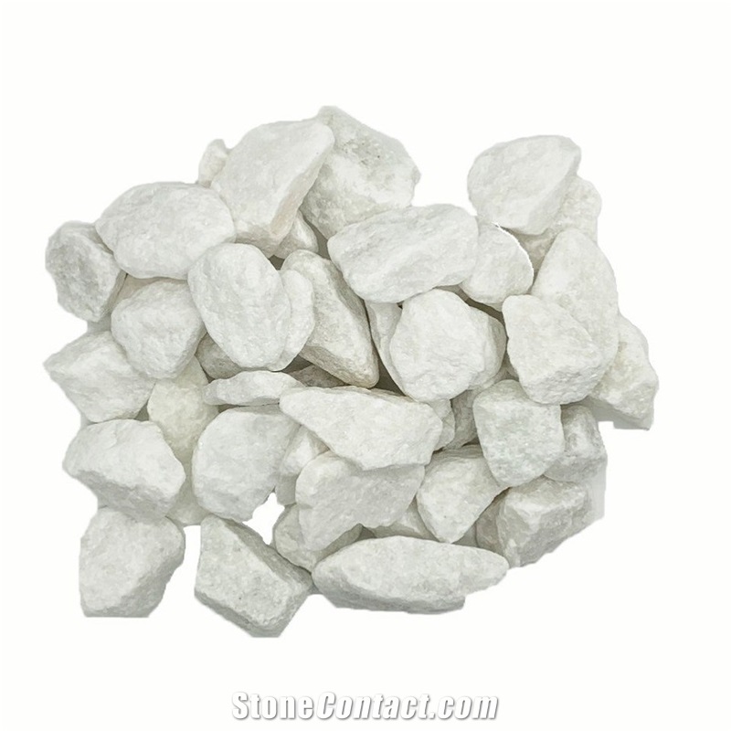 Natural Rocks White Chipping Stone