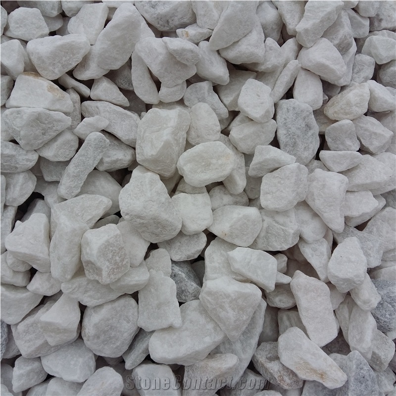Natural Rocks White Chipping Stone