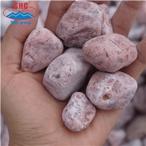 Perfect Pink Pebble Stone for Landscape