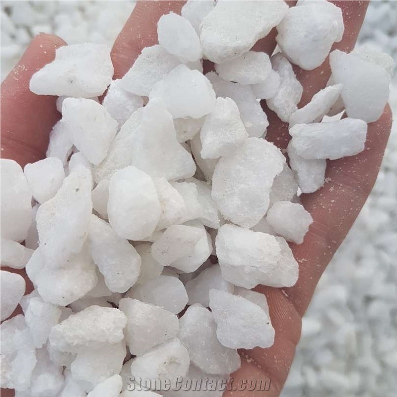 Pink Color Aggregate Crushed Stone