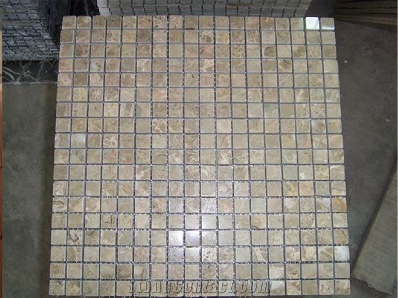 Ceramic Backed Mosaic Honeycomb Panel Mosaic