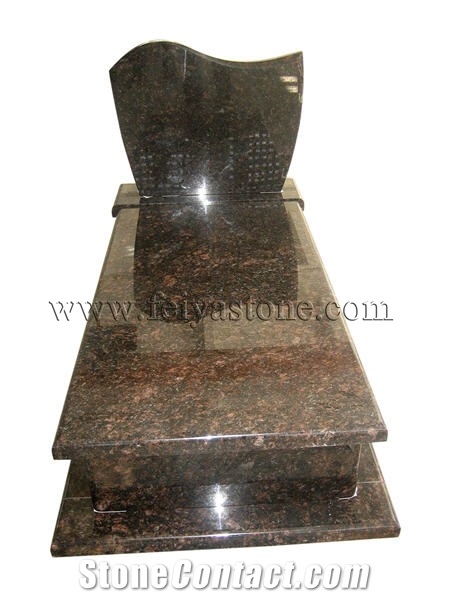 Flat Serious Tombstone