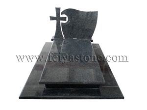 Flat Serious Tombstone