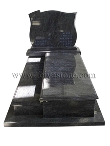 Flat Serious Tombstone