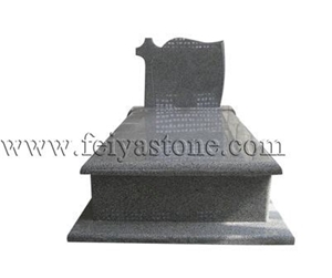 Flat Serious Tombstone