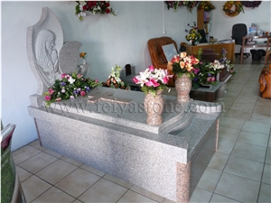 French Style Granite Monument Tombstone Headstone