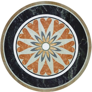 Mosaic Tile Medallions Round Medallions