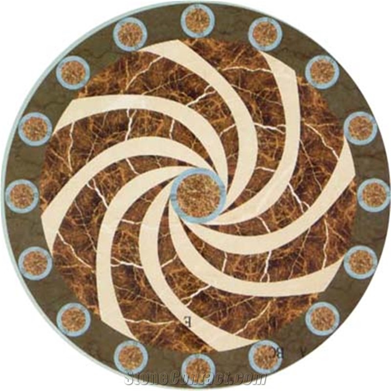 Mosaic Tile Medallions Round Medallions