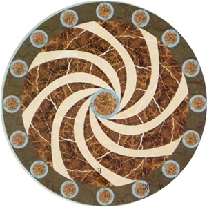 Mosaic Tile Medallions Round Medallions
