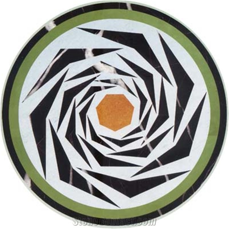Mosaic Tile Medallions Round Medallions