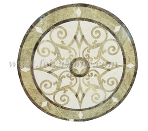 Mosaic Tile Medallions Round Medallions