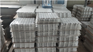 Bianco Carrara Marble Mosaic Bathroom Floor Tiles