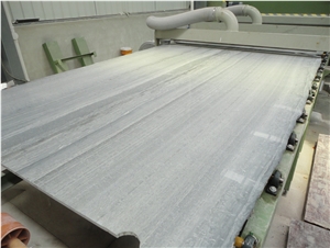 Blue Wood Marble Slabs & Polished