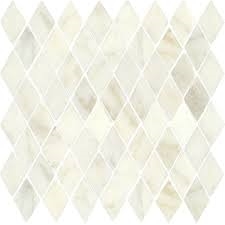 Calacatta Gold Marble Herringbone Wall Mosaic