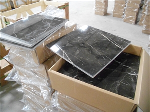 Cn Dark Emperador 2cm Slabs Polished Floor Tiles
