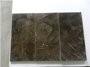 Cn Dark Emperador 2cm Slabs Polished Floor Tiles