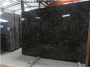 Dark Emperador 2cm Slabs Polished Wall Tiles