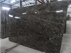 Dark Emperador 2cm Slabs Polished Wall Tiles